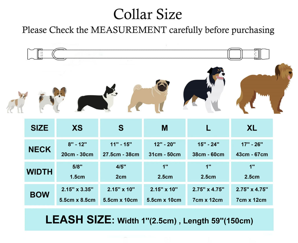 Cute Biscuits Dog Collar Bow Tie with Metal Buckle for Dogs &Cats
