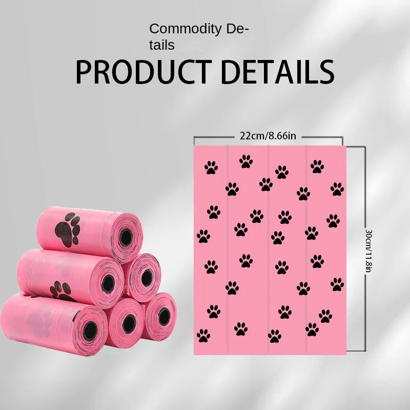 Biodegradable Pet Garbage Bag Dog Poop Bags