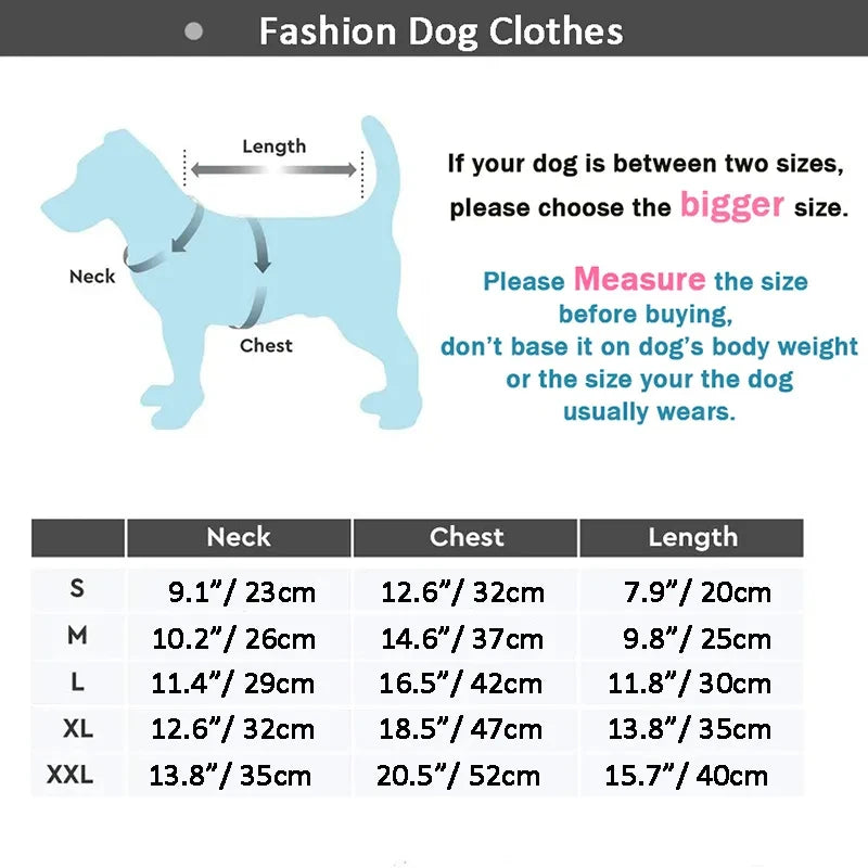 Dog Winter Clothes for Small Medium Dogs & Cats with D-Ring 