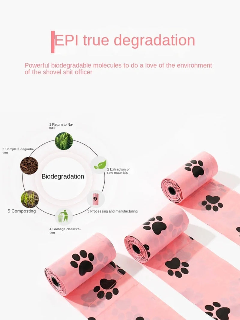 Biodegradable Pet Garbage Bag Dog Poop Bags