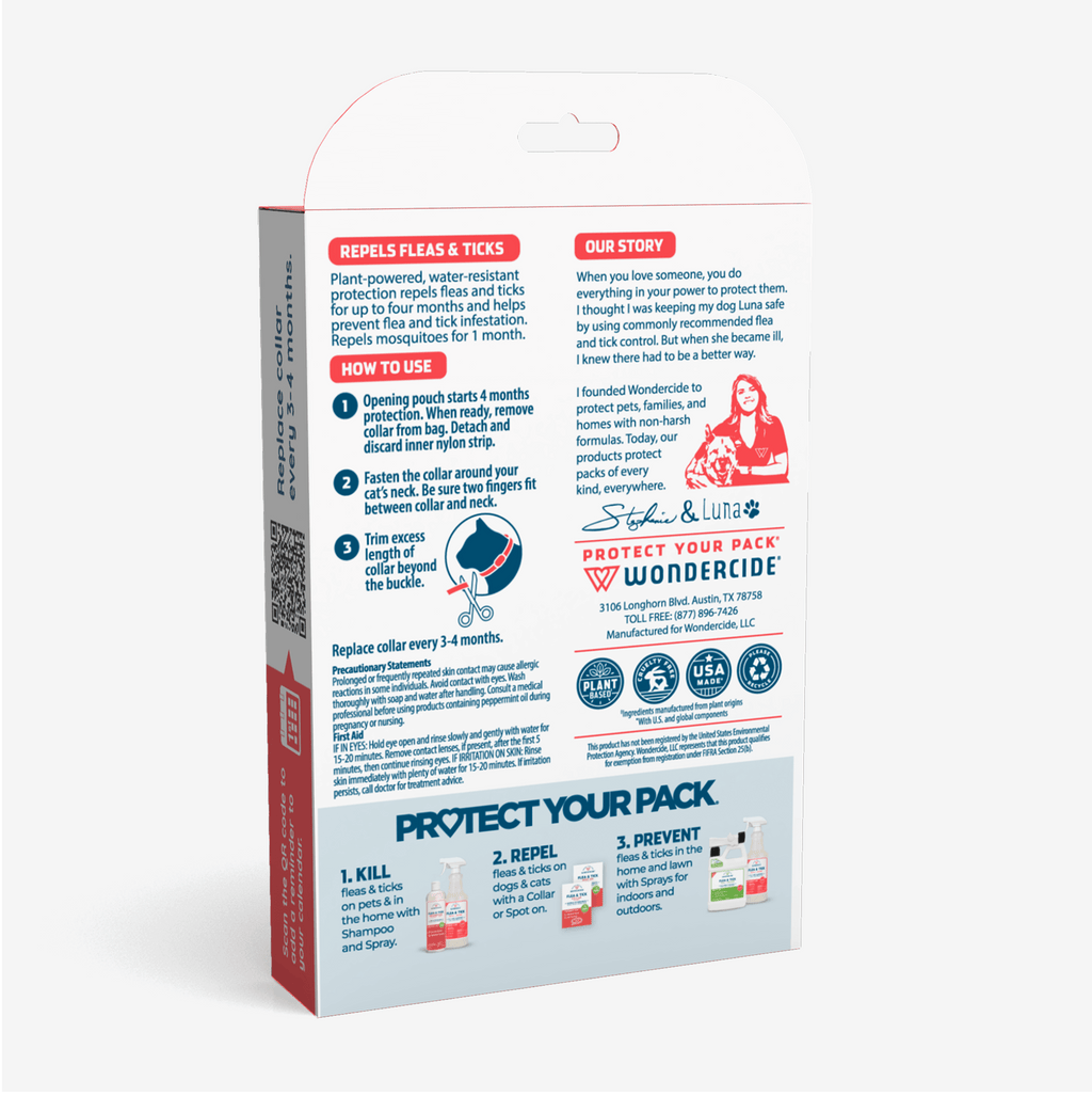 Protect Your Pets with Our Peppermint Flea & Tick Collar for Dogs and Cats – Lasts Up to 4 Months!