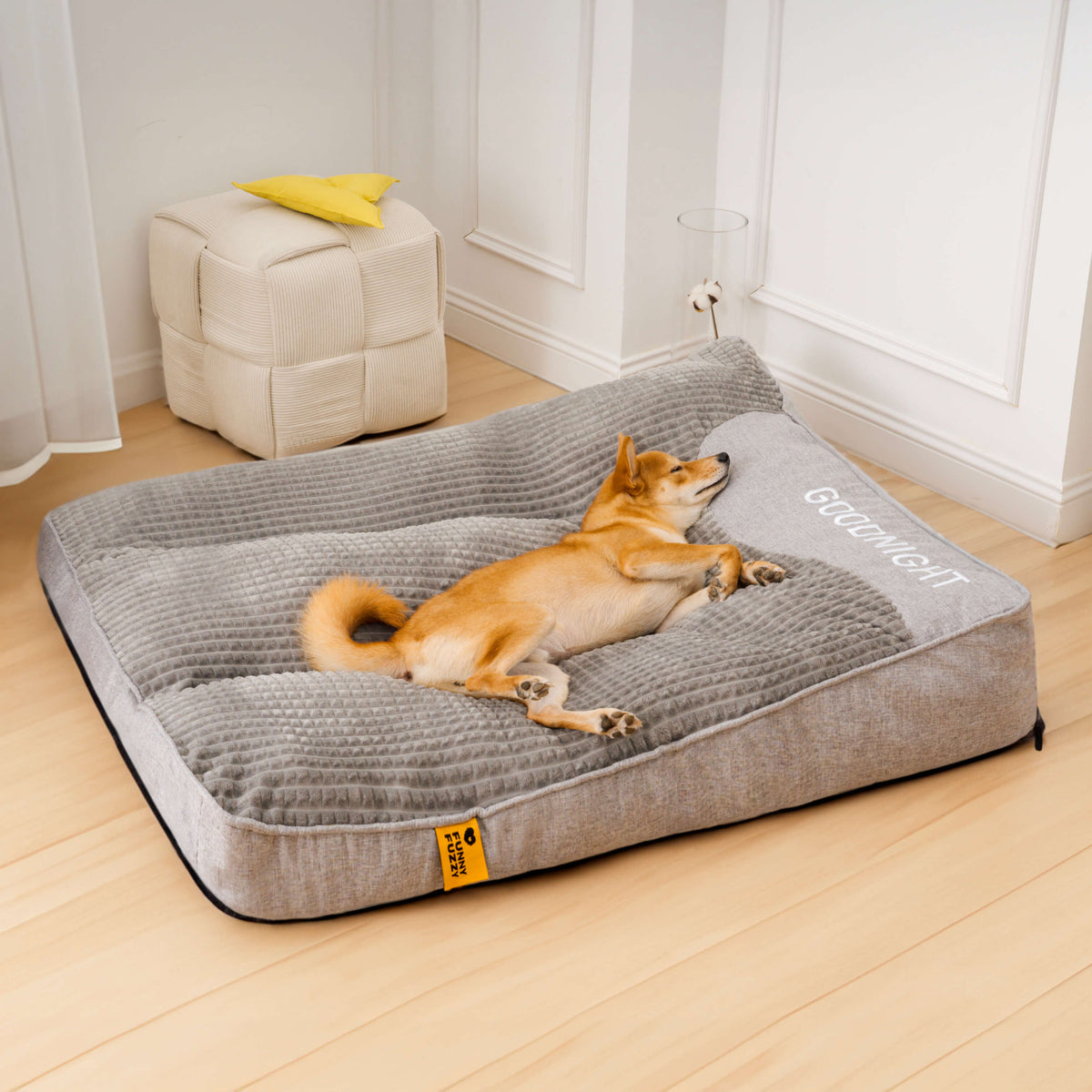 Indulge Your Dog with Our Luxurious Large Thick Scratch-Resistant Orthopedic Cushion Bed