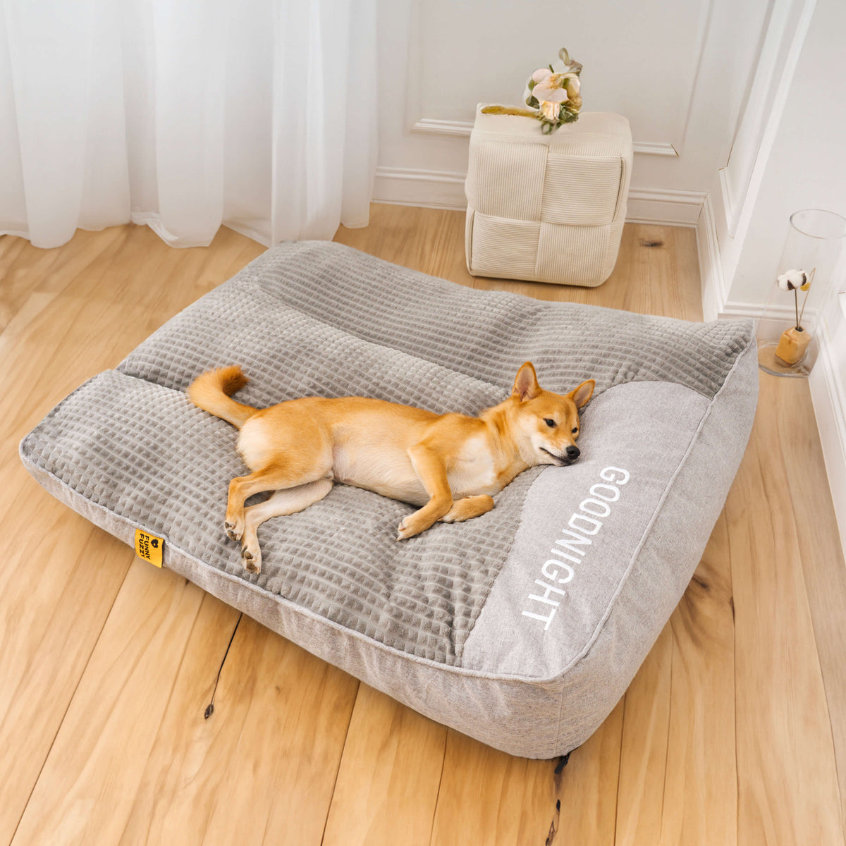 Indulge Your Dog with Our Luxurious Large Thick Scratch-Resistant Orthopedic Cushion Bed