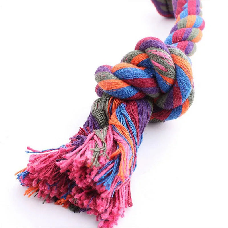 Durable Cotton Dog Bite Rope Toys for Safe Dental Cleaning and Playtime Fun