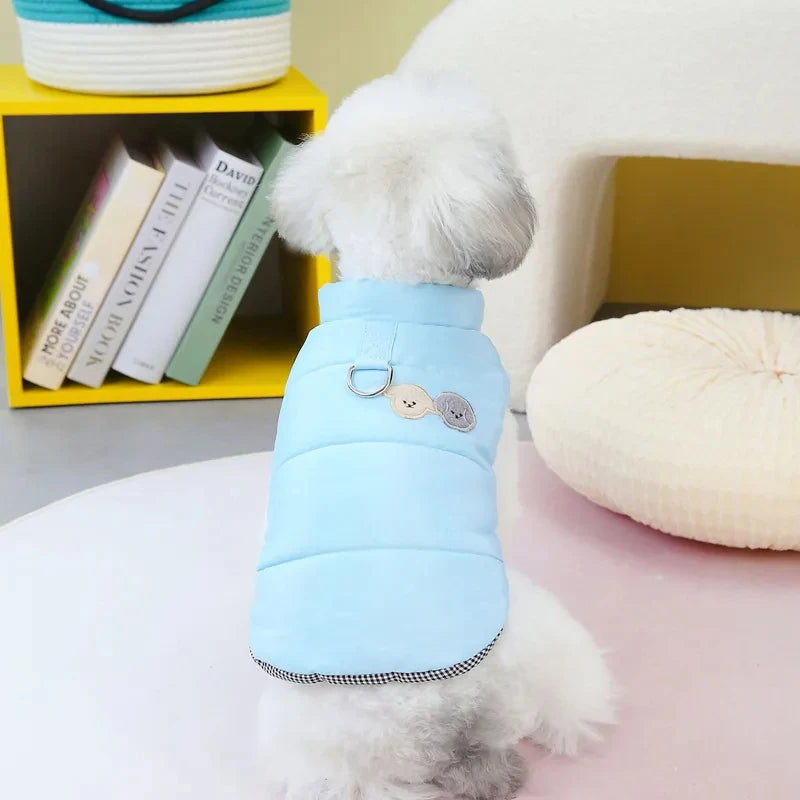 Dog Winter Clothes for Small Medium Dogs & Cats with D-Ring 